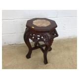 Wooden Carved Plant Stand