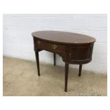 Baker Furniture Oval Side Table