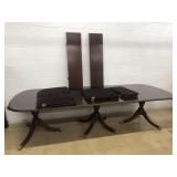 Large Mahogany Dining Room Table