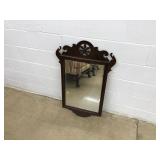 Mahogany Chippendale Style Mirror