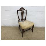 Mahogany Shield Back Dining Room Chair