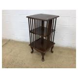 Mahogany Revolving Bookcase