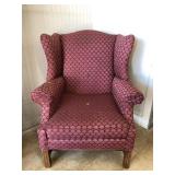 Upholstered Wingback Chair