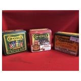 Three Tins of New Crayola Crayons