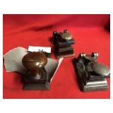 Three Vintage Press Seals