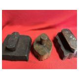 Three Vintage Wallpaper Decorator Block Prints