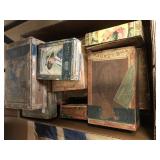 Selection of Vintage Wooden Cigar Boxes