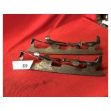 Vintage #5 Metal Ice Skates
