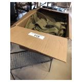 Box Lot of Vintage US Military Accessories