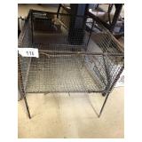 Vintage Metal and Wire Stand