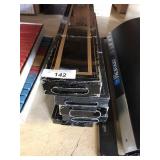 Five Tin Painted Document/Storage Boxes