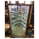 Circular Upright Showcase