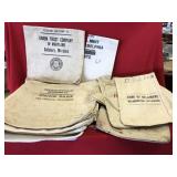 Selection of Cloth Bank Bags