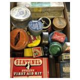 Large Selection of Tin and Cardboard Advertising