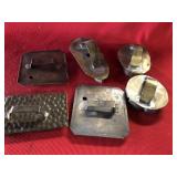 Brass and Tin 20th Century Cookie Cutters