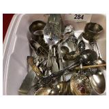Vintage Various Spoons and Napkin Rings