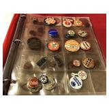 Grouping of Early 20th C. Buttons, Milk Bottle Top