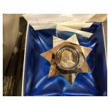 Two Franklin Mint Christmas Ornaments