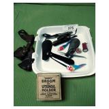 Corn Huskers, Utensil Holder, Shoe Horn