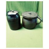 Sipe Nichols and Company Storage Stoneware Caniste