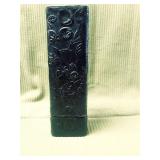 Unusual Leather Slide-Lid Box with Mirror