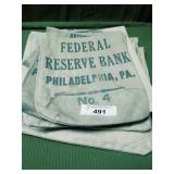 Vintage Cloth Bank Bags