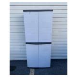 Plastic Storage 2-Door Cabinet
