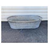 Large Galvanized Tub