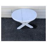 Small Wooden Circular Table