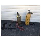 Acetylene Torch & Nitrogen Bottle