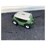 Plastic Garden Seat/ Cart