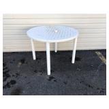 Circular Plastic Patio Table