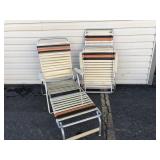 Aluminum Lawn Lounge Chairs