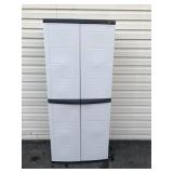 Plastic Storage 2-Door Cabinet