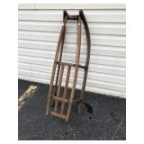Early Wooden Runner Sled