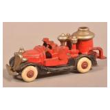 Hubley Cast Iron Fire Pumper.