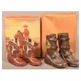 Two pairs of Western Child