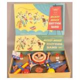 Vintage Mickey Mouse Rhythm Band Boxed Set.