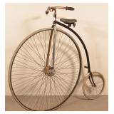 High Step Bicycle Vintage High Wheel Bicycle.