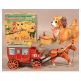 Two Vintage Japanese Battery Operated Toys.