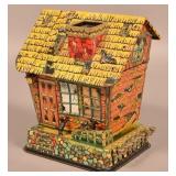Marx Hootin Hollow Haunted House Toy.