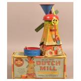 Mac No. 26 Dutch Mill Tin Lithograph Sand Toy.