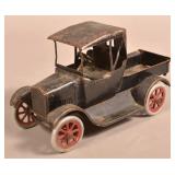 Buddy L Pressed Steel Toy Model T Ford Pickup.