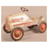 Garton Pressed Steel Hot Rod Pedal Car.