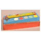 Wolverine "Gee-Wiz" Tin Horse Racing Game.