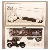 First Gear 1960 Diecast Mack Tractor and Trailer.