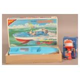 Nichimo Seapet Model Boat with Outboard Motor.
