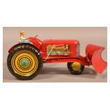 Marx Pressed Steel Heavy Gauge Tractor.