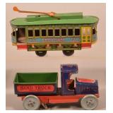 Two Tin Lithograph Toys.