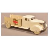 Wyandotte Medical Corps Pressed Steel Truck.